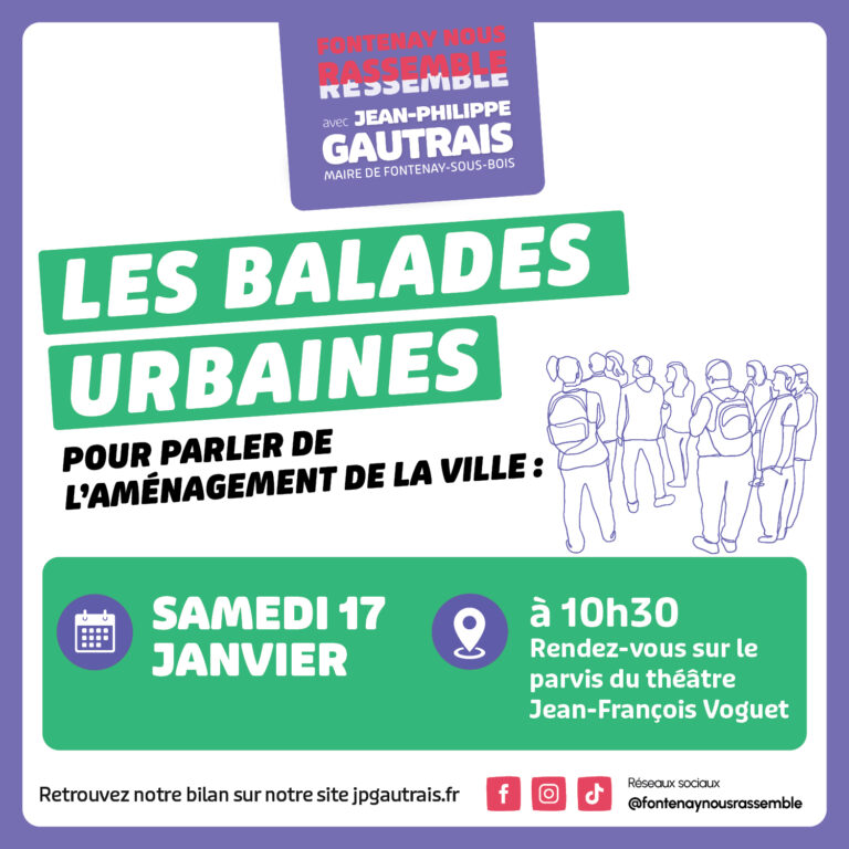 Balades urbaines sur l'aménagement