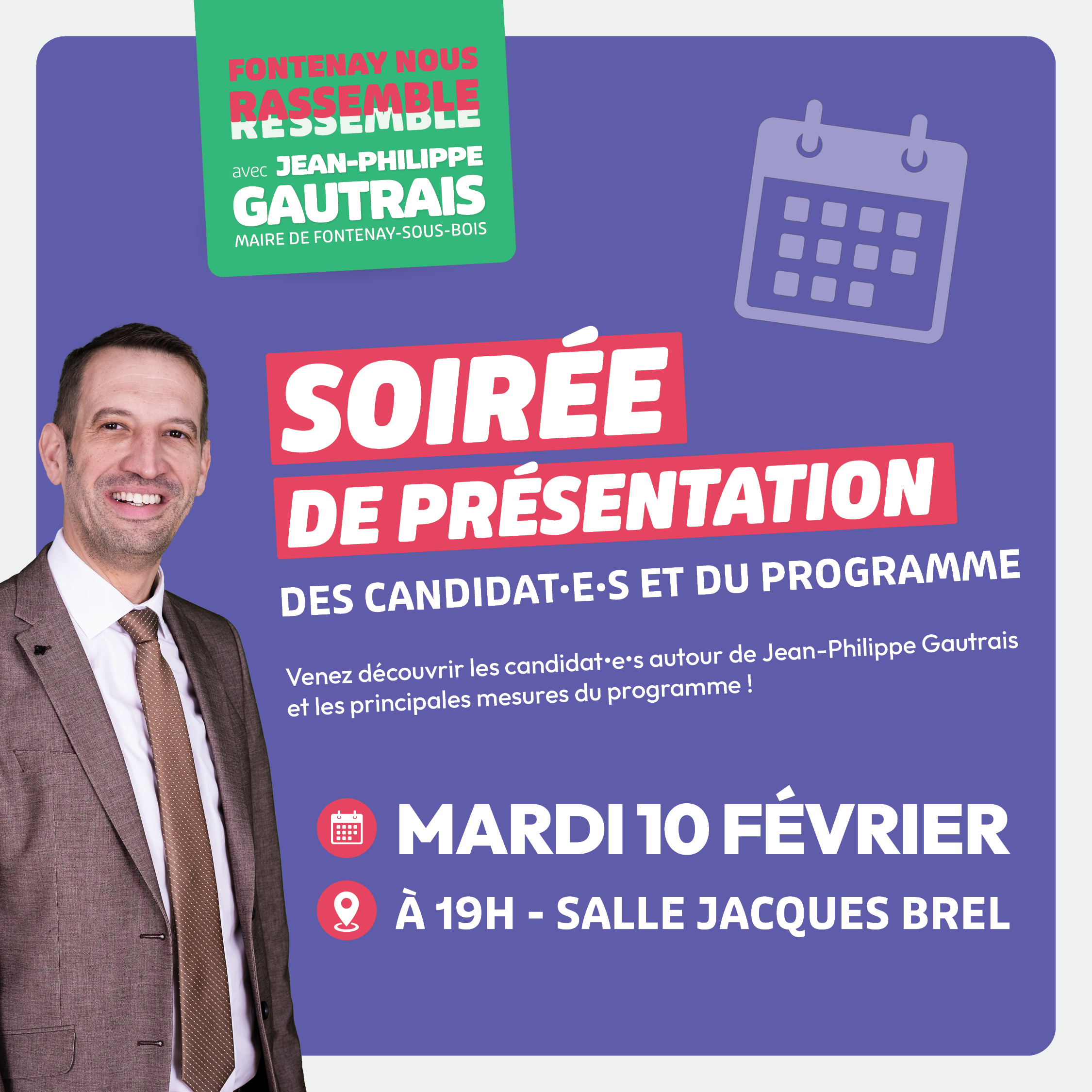 Présentation de la liste et du programme