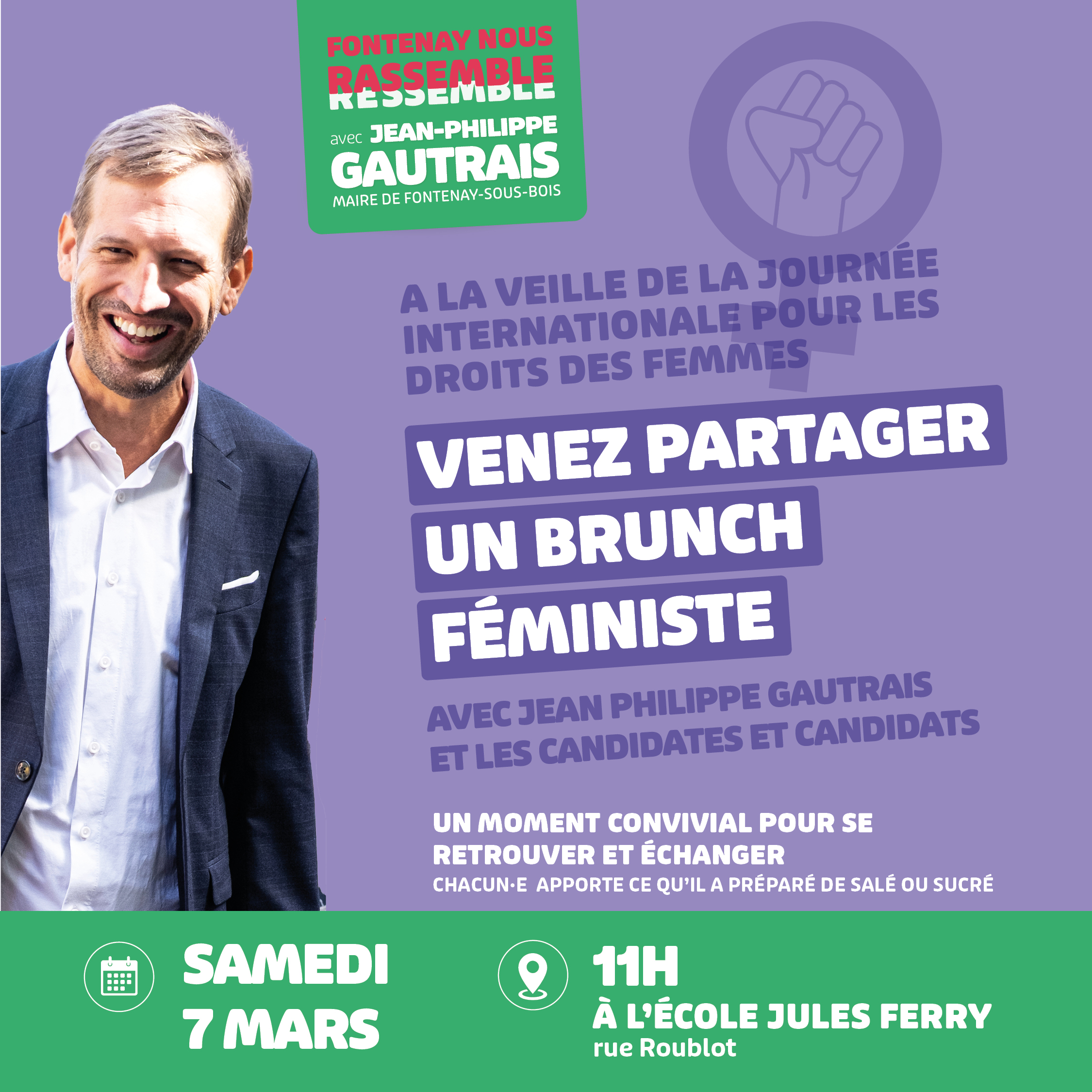 VENEZ PARTAGER UN BRUNCH FÉMINISTE !
