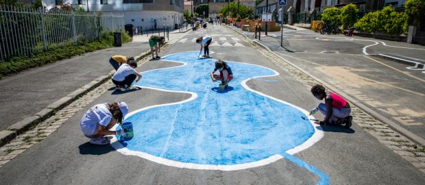 Street art Parvis Michelet (1)